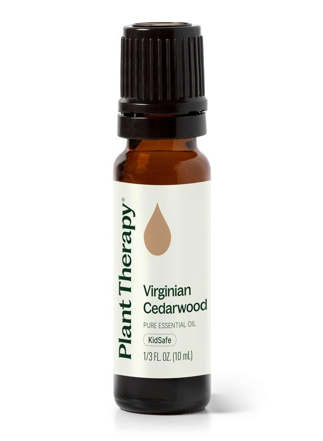 Plant Therapy Cedarwood Virginian Essential Oil 10 mL (1/3 Oz) 100% Pure, Undiluted, Therapeutic Grade - Image 1
